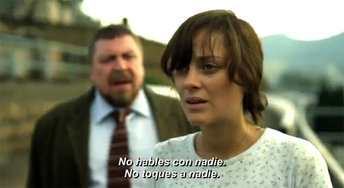 Cotillard en "Contagio"