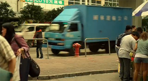 Imagen de "Contagio". Atropello de infectado