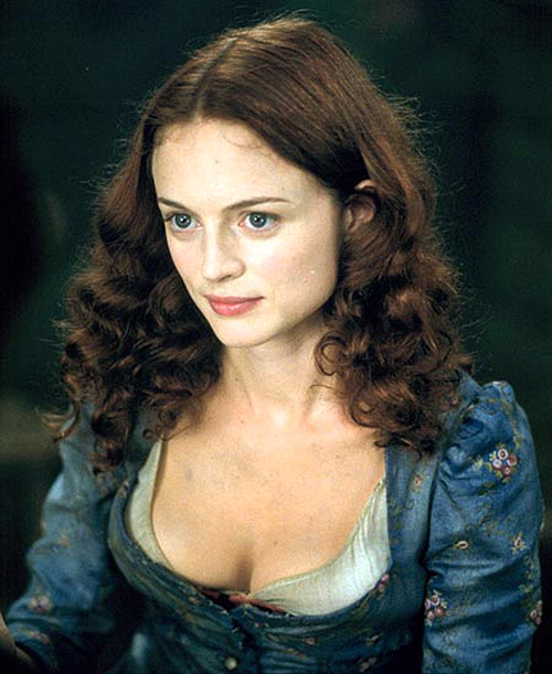 La bella Heather Graham en "From Hell" de lo poco salvable del film