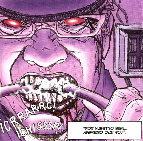 Cómic "REC. Historias inéditas". Historia "Zoombi". Guardia de seguridad zombi por Álvaro Ruilova