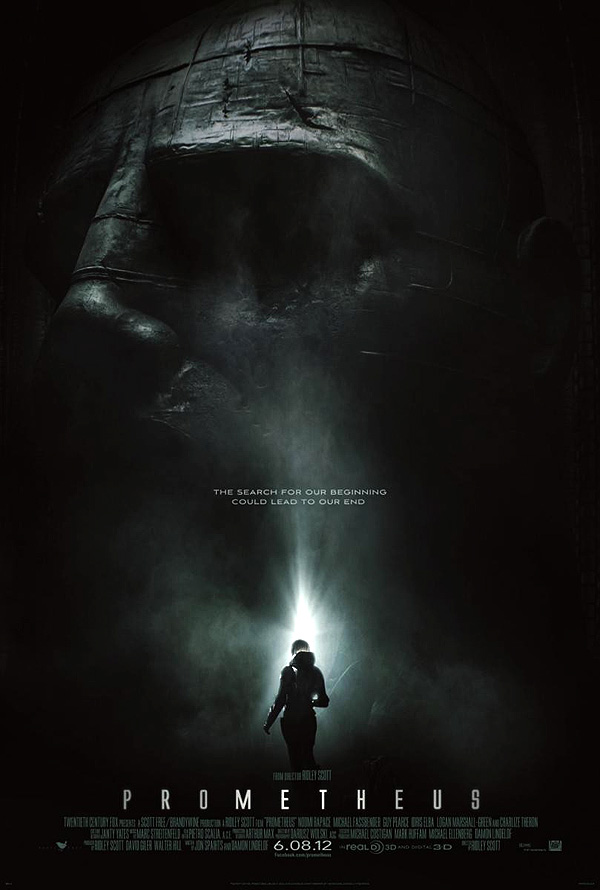 prometheus-cartel-poster-ridley-scott-precuela-alien Cartel - póster de "Prometheus" la esperada precuela de "Alien" dirigida por Ridley Scott