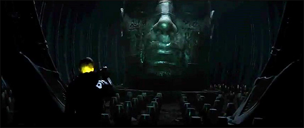 prometheus-imagenes-rostro-monumental-descubrimiento "Prometheus". Imagen del enigmático rostro monumental que aparece en el cartel