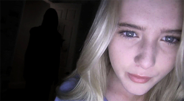 Imagen de aparición en "Paranormal Activity 4"