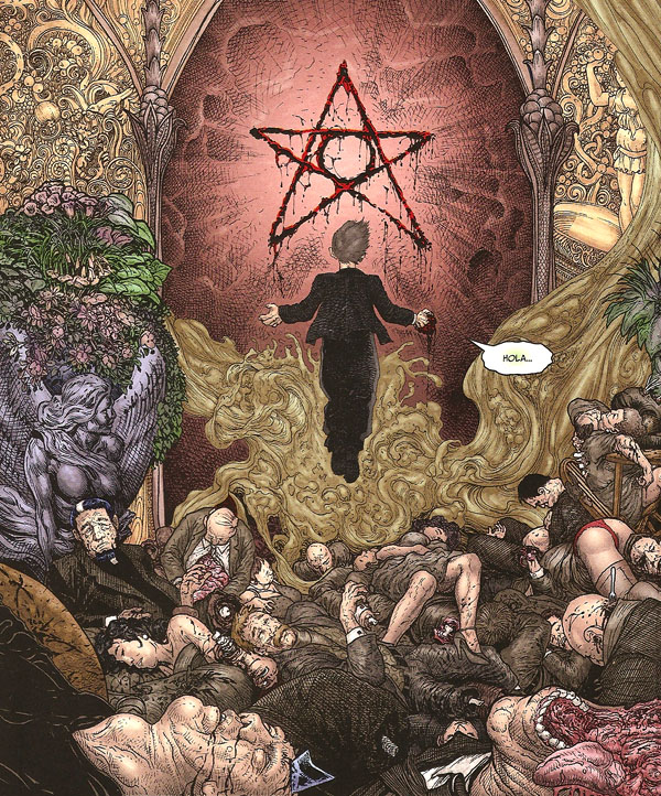 Imagen de poseído en "Los poseídos" (The Possessed)