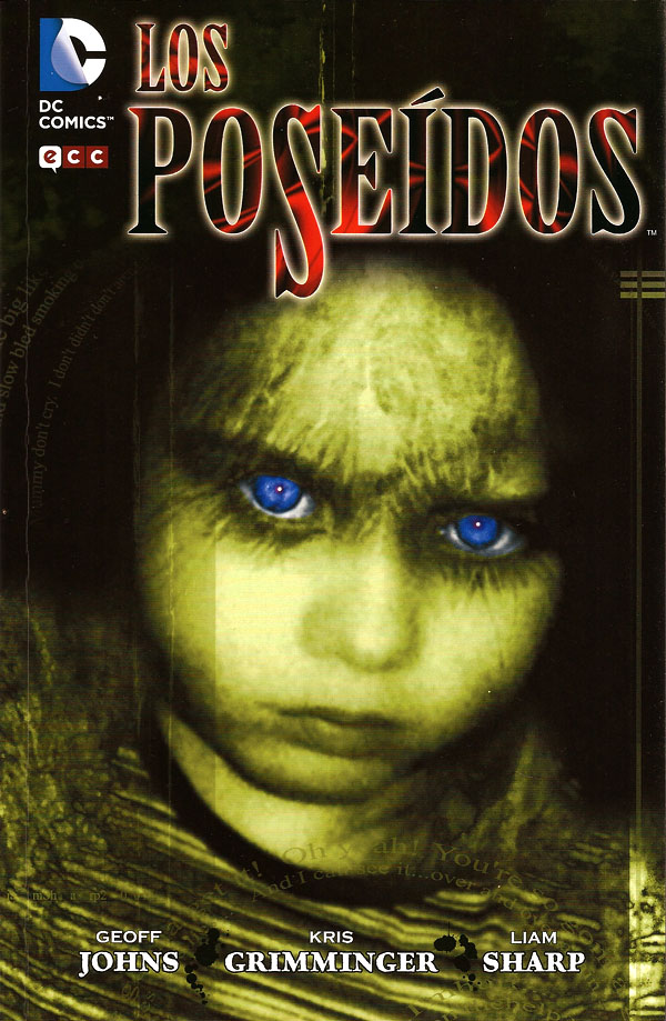 Portada de "Los poseídos" por Geoff Johns, Kris Grimminger y Liam Sharp
