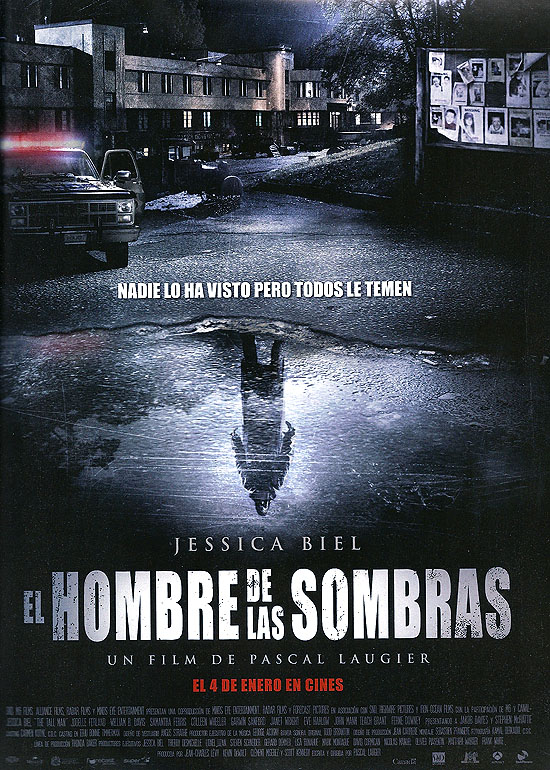 Cartel español de "El hombre de las sombras"