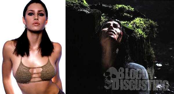 Jessica Biel sufriendo en "El hombre de las sombras" en una imagen muy diferente de la sexy habitual