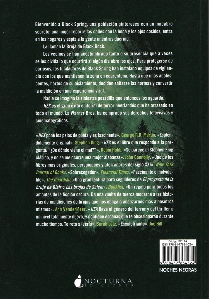 Sinopsis y recomendaciones de "Hex"