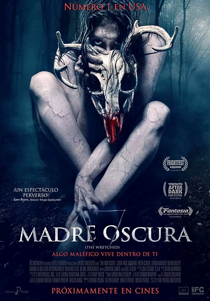 Cartel en español de la película Madre oscura