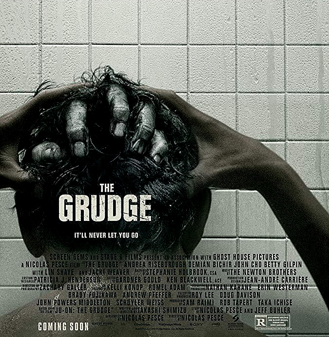 Detalle del cartel de "La Maldición" o "The Grudge" (2020). Todo vale con tal de sorprender al espectador