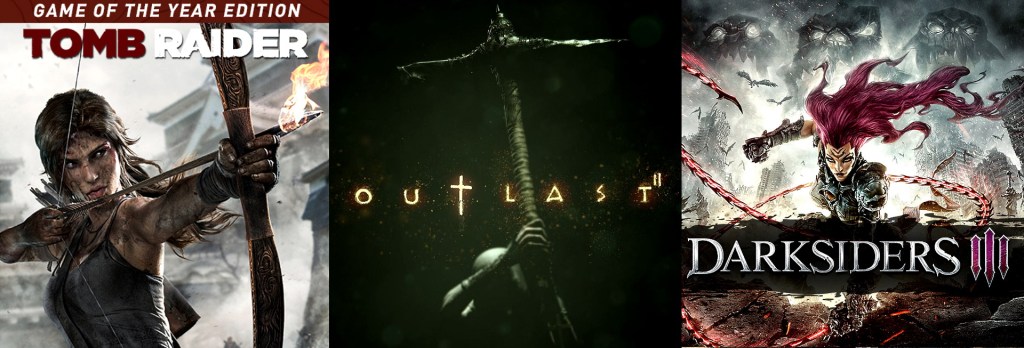 terrores.blog | Sorteos de juegos: Tomb Raider GOTY, Outlast 2 y Darksiders 3. Del 3 al 12 de diciembre de 2020