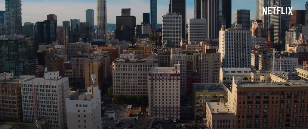 El hotel Cecil en pleno centro de Los Ángeles