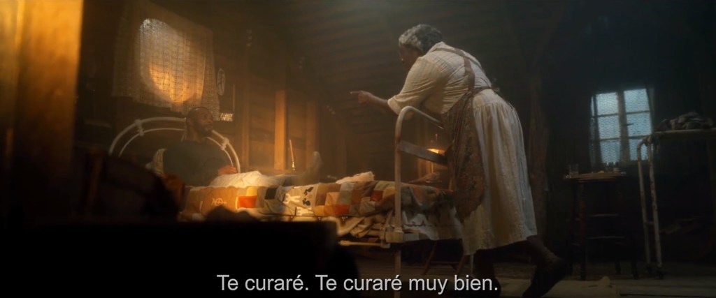 Imágenes de "El hechizo" (2020). Duelo interpretativo. Finalmente más cerca de "La matanza de Texas" que de "Misery".