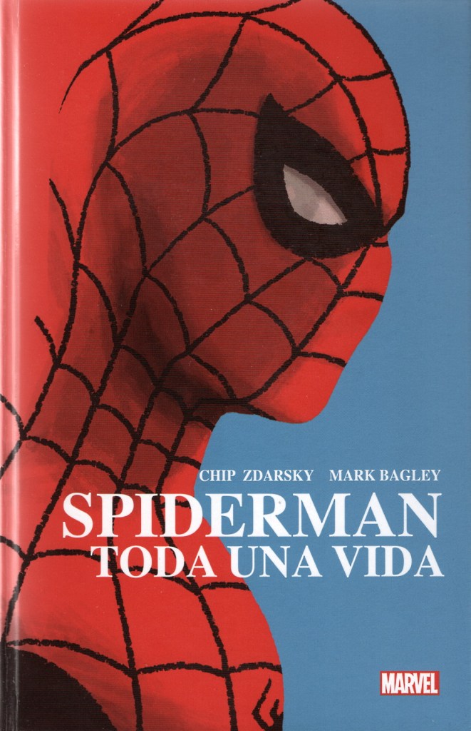 Portada de la edición española de la miniserie Spiderman: Toda una vida