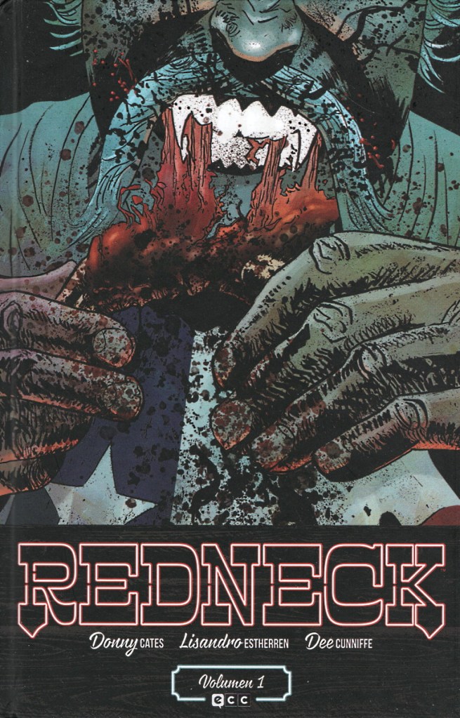Portada del volumen 1 del cómic "Redneck"