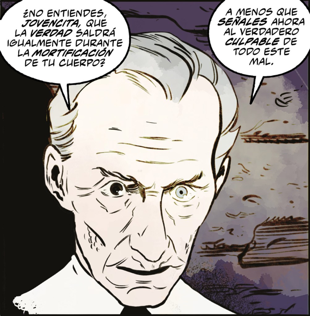 El Peter Cushing de "Drácula y las mellizas". Guiños cinéfilos en El Puritano de El Torres