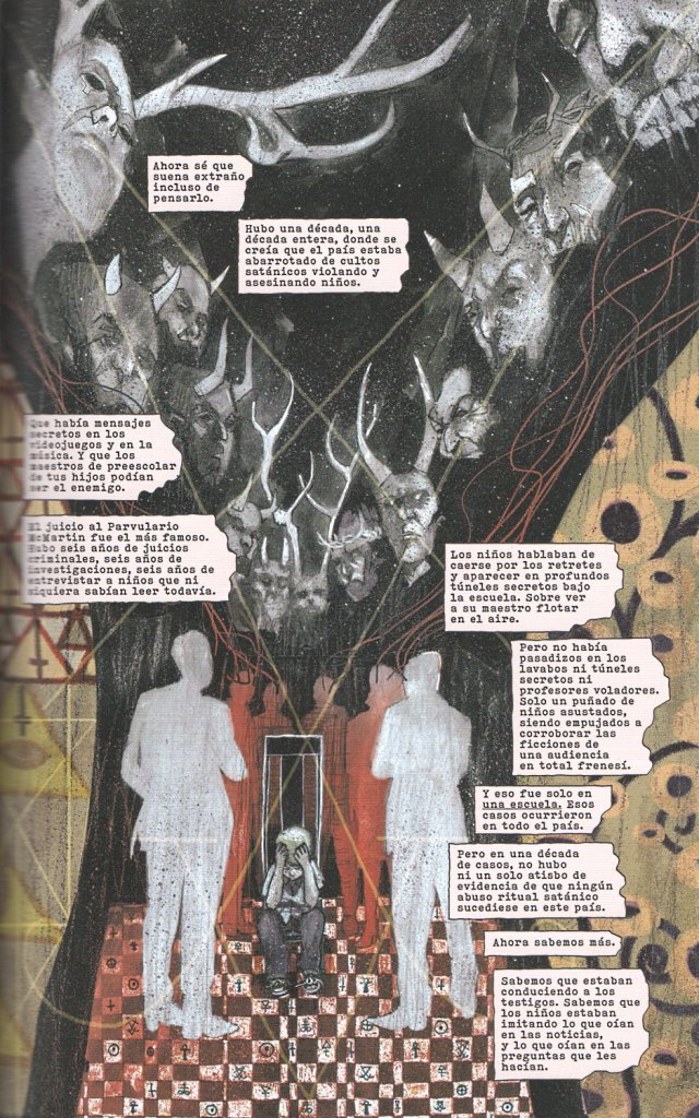 Página de "El Departamento de la Verdad". Paranoia con los demonios en los ochenta en USA Página de "El Departamento de la Verdad". Paranoia con los demonios en los ochenta en USA