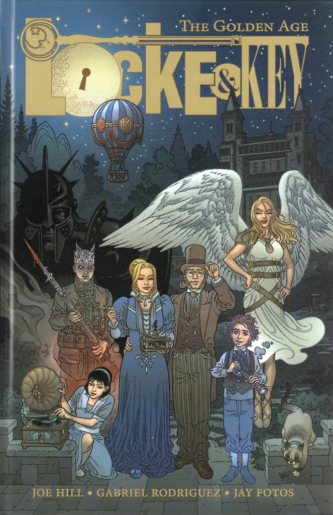 Portada del cómic Locke & Key. The Golden Age Portada del cómic Locke & Key. The Golden Age