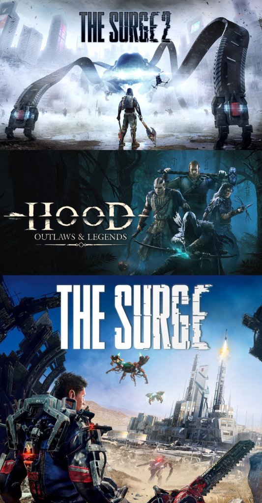Sorteos de los juegos "The Surge 2", "The Surge" y "Hood: Outlaws & Legends" en terrores.blog